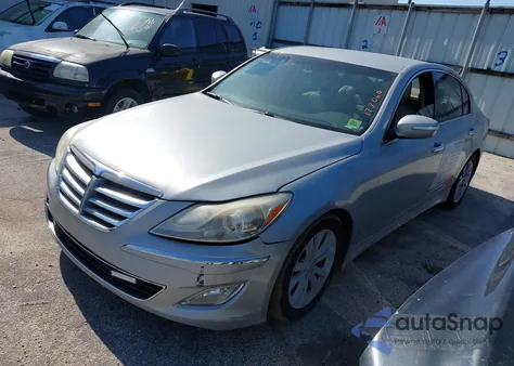 2012 Hyundai Genesis 3.8 из США, поврежденный, VIN KMHGC4DD8CU177060